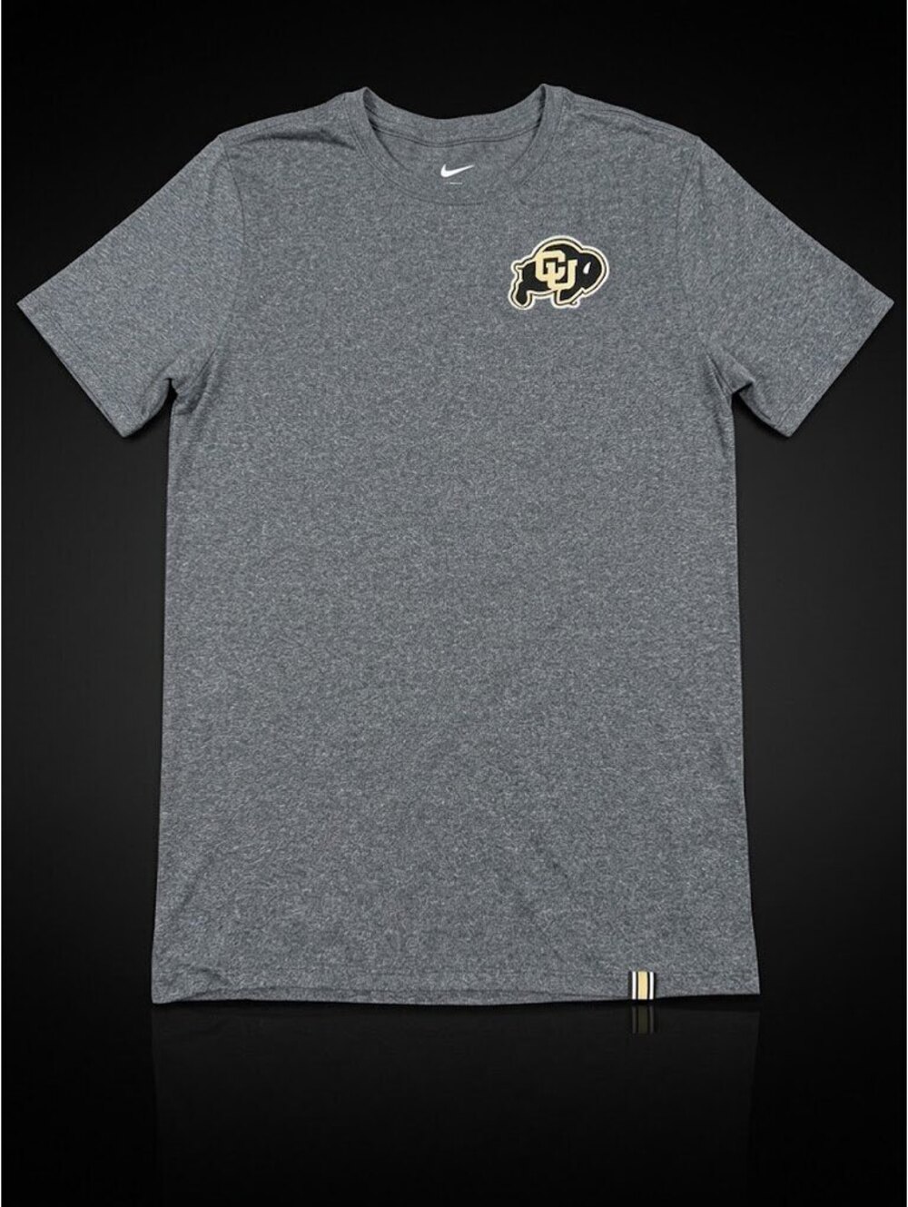 Collegecore Nike Colorado Buffaloes Athletic T Shirt women's Small Gray NCAA